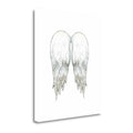 White Angel Wings Giclee Print on Gallery Wrap Canvas 25x22 x 28 T219