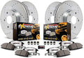 Front and Rear Carbon Fiber Ceramic Brake Kit E688544