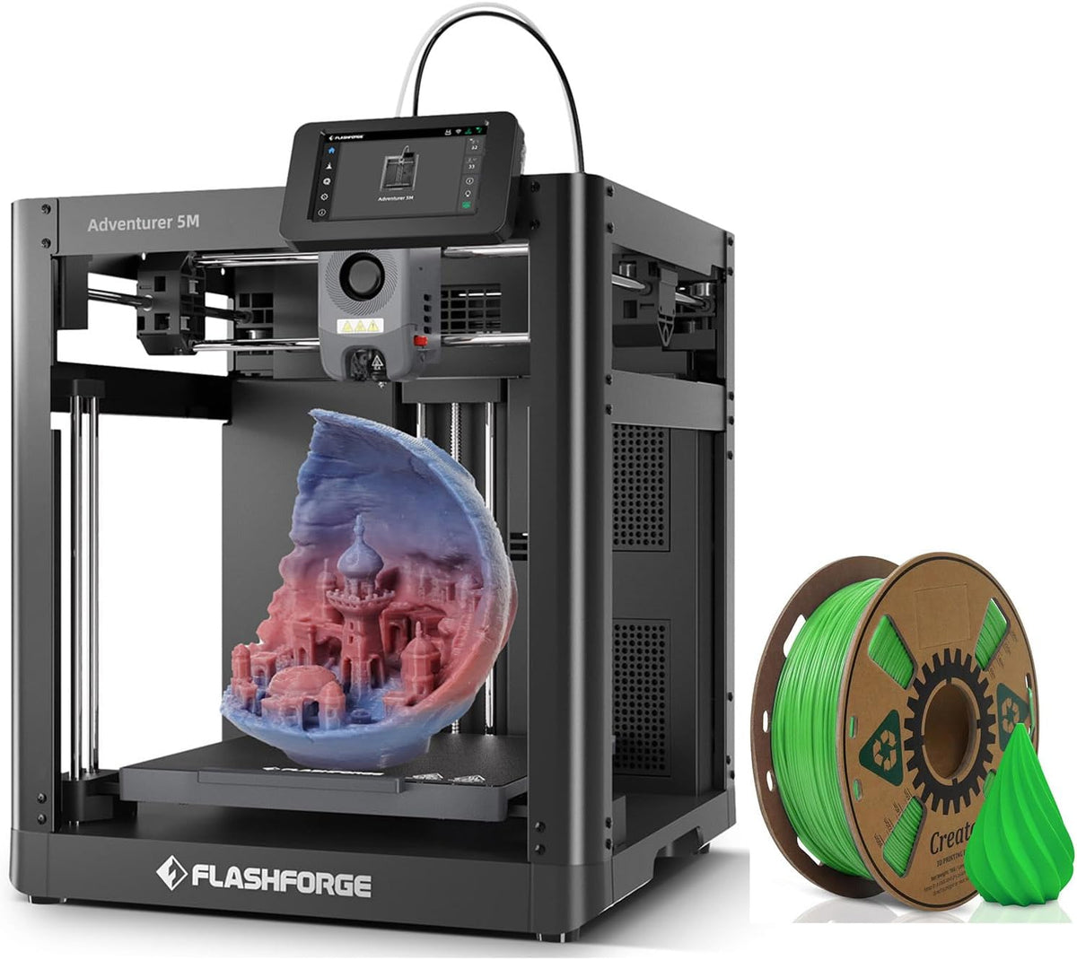 Extra 1KG HS PLA Light Green Filament 3D Printer M70553