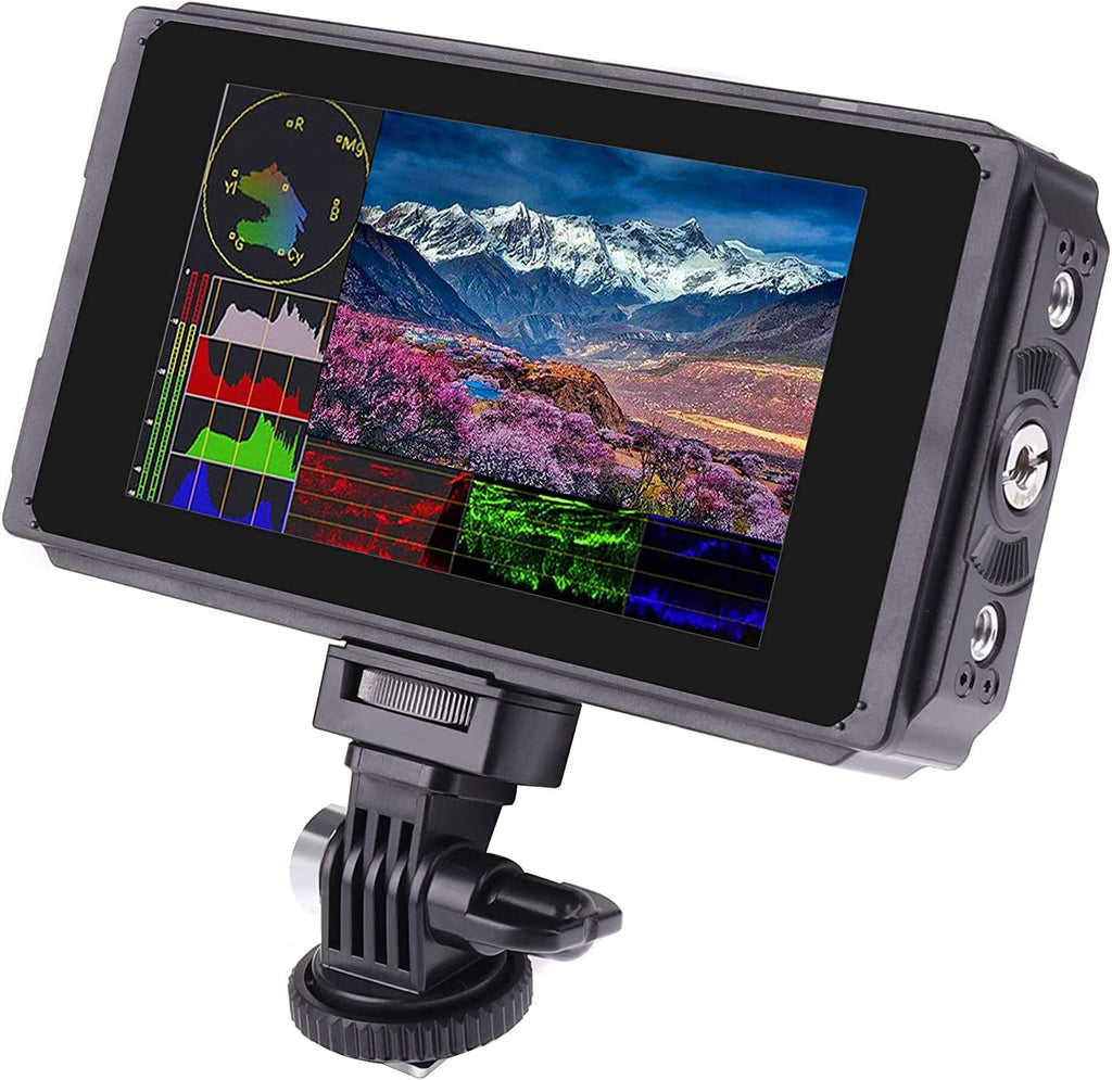 5 Inch IPS DSLR Camera Field Monitor 2000nit Touch Screen 4K HDMI H934278