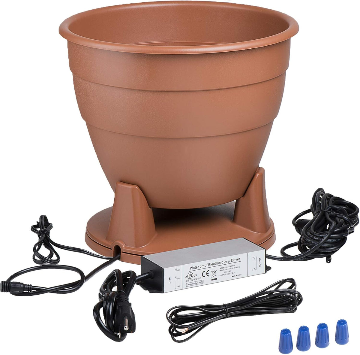 8 Wireless Bluetooth Outdoor Rock Speaker Sandstone Brown Pair IP67 R387898
