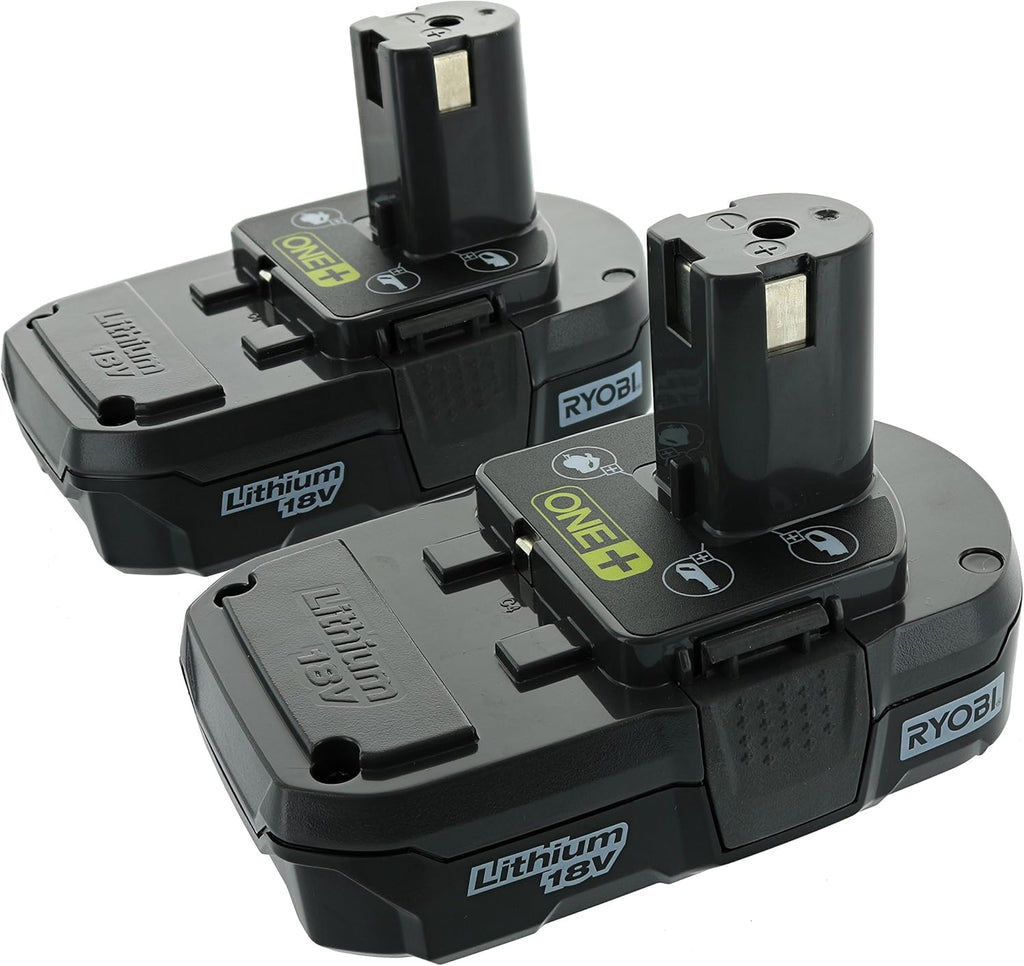 2 Pack 18V Compact Lithium Ion Battery T612195