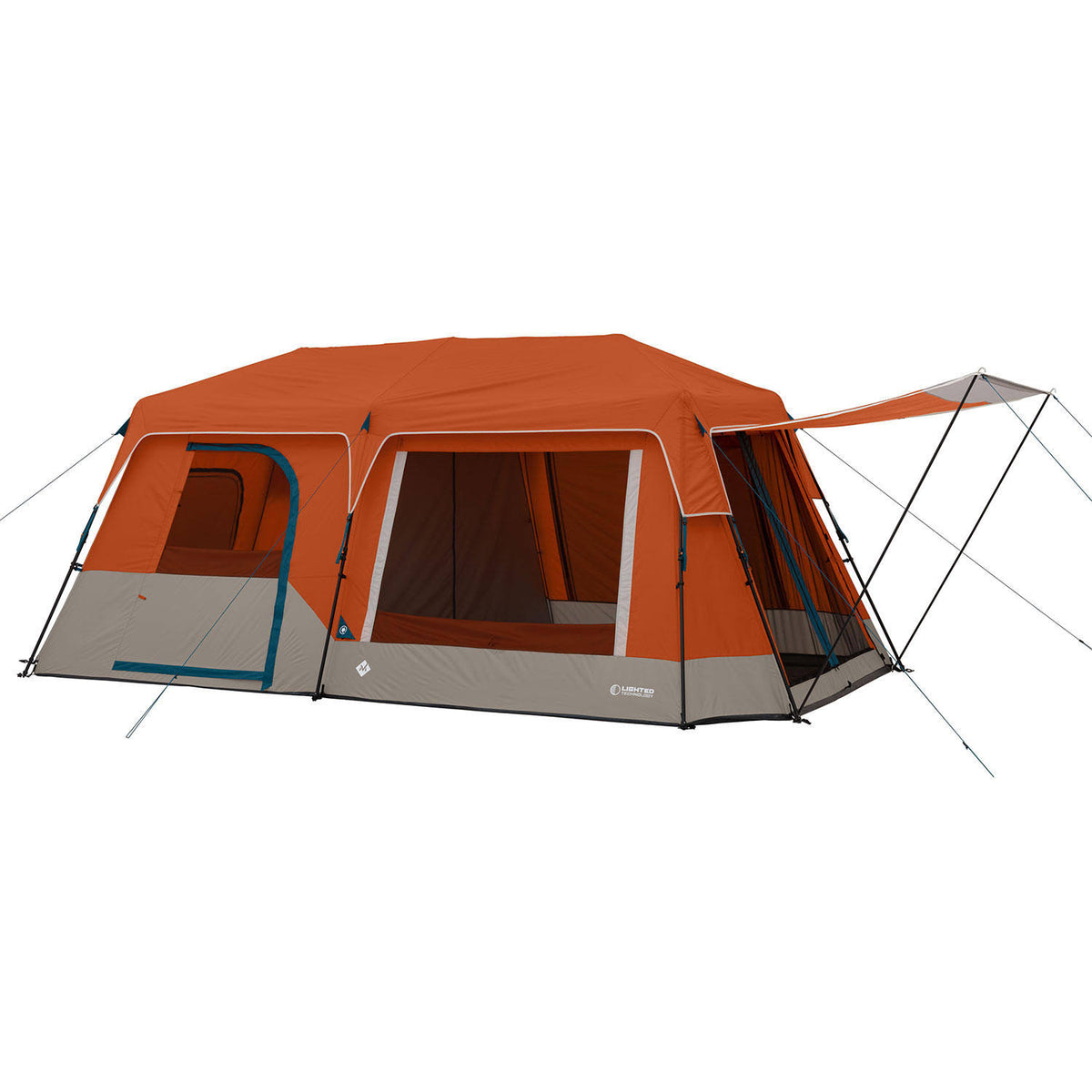 12 Person Instant Cabin Tent with LED Lights E230