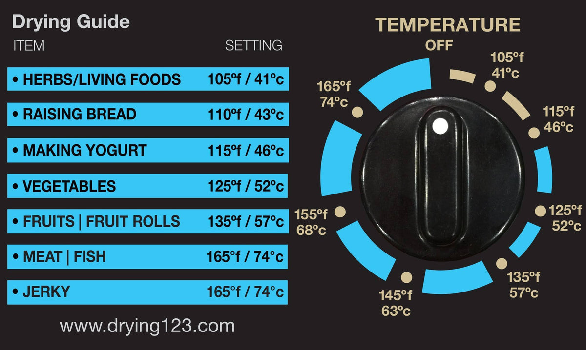 9-Tray Food Dehydrator with Adjustable Thermostat U71956