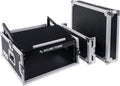 4U PA DJ Pro Audio Rack Case with 13U Slant Mixer Top C572796