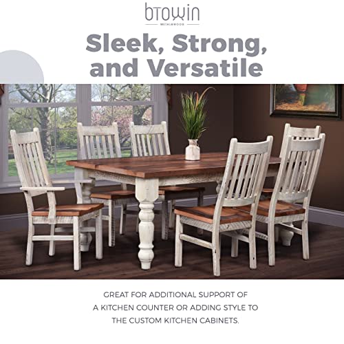 4Pcs Rubber Wood Dining Table Legs M644