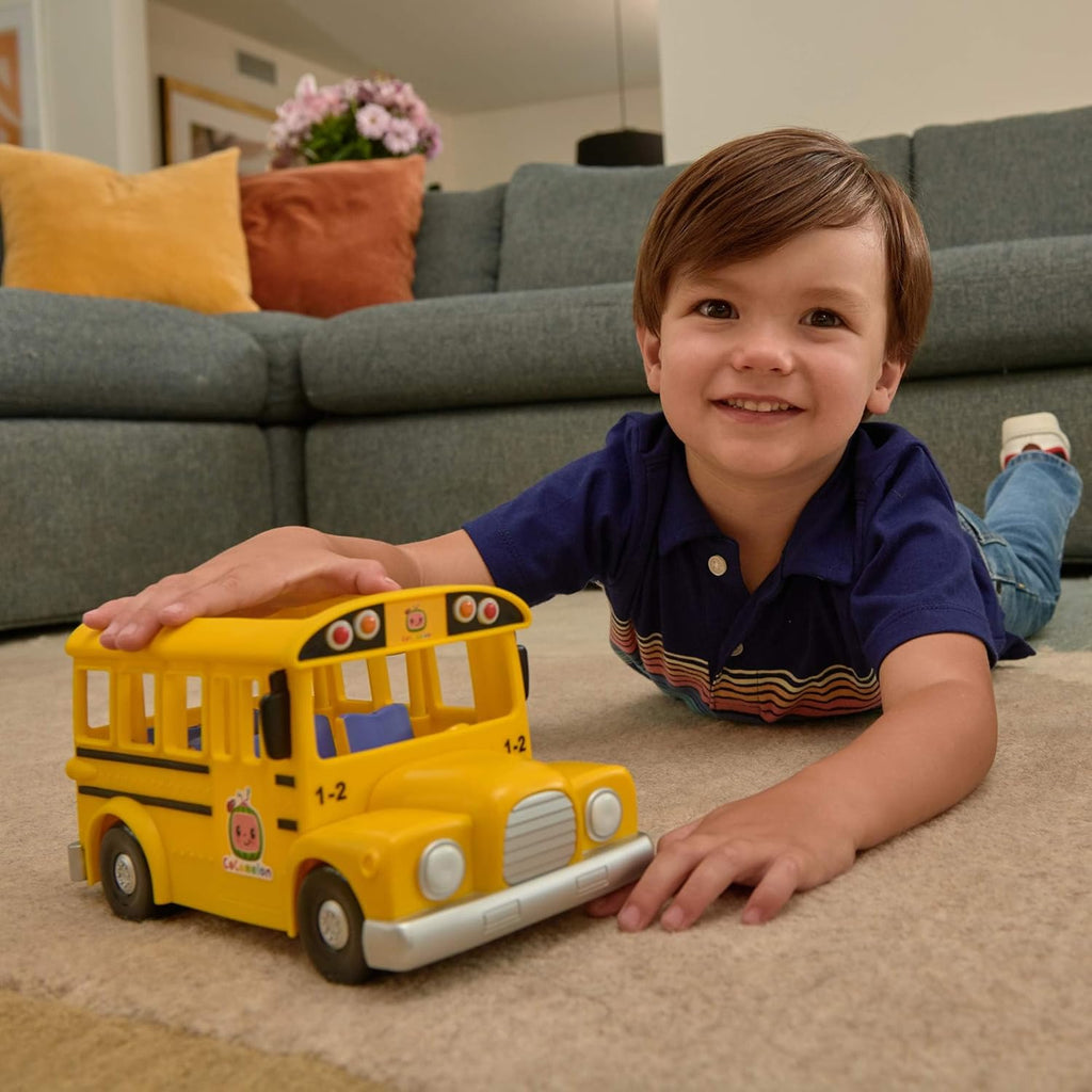 Musical Yellow School Bus with Removable JJ Figure L13603