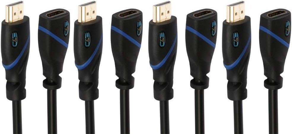 75 FT High Speed HDMI Cable Male to Male with Ethernet Black U819015