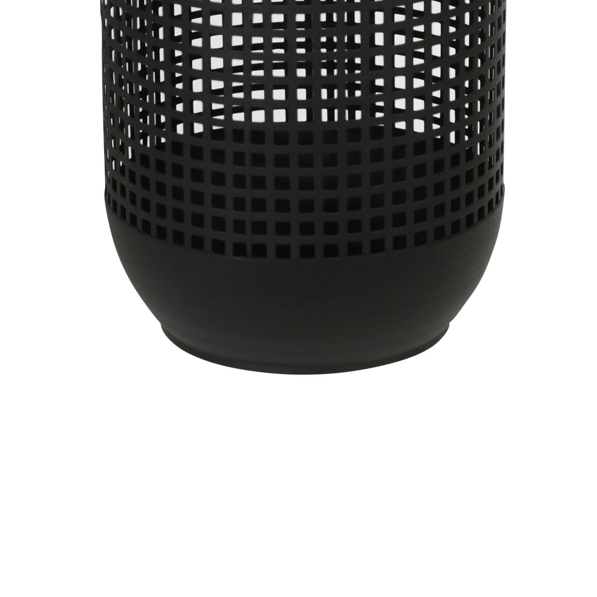 13 Inches Caged Metal Frame Lantern with Handle Y471841