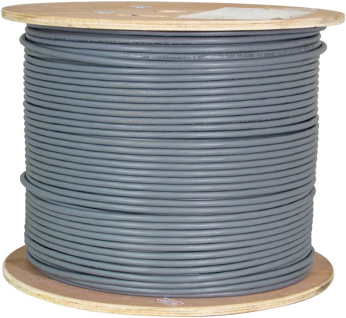 Cat6A Shielded 23AWG Bare Copper 1000ft Ethernet Cable, Red L951