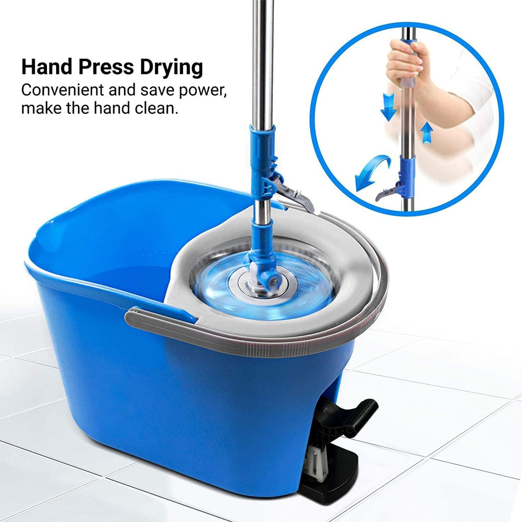 Spin Mop and Bucket with Wringer and Foot Pedal K39728