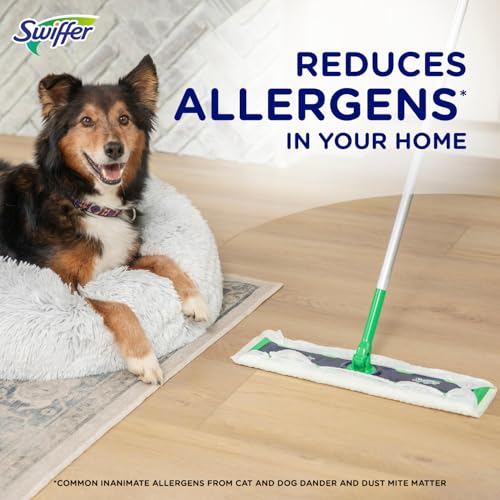 2-in-1 Dry + Wet Floor Mopping Kit with Sweeper, 8 Dry Cloths, 2 Wet Cloths R785553
