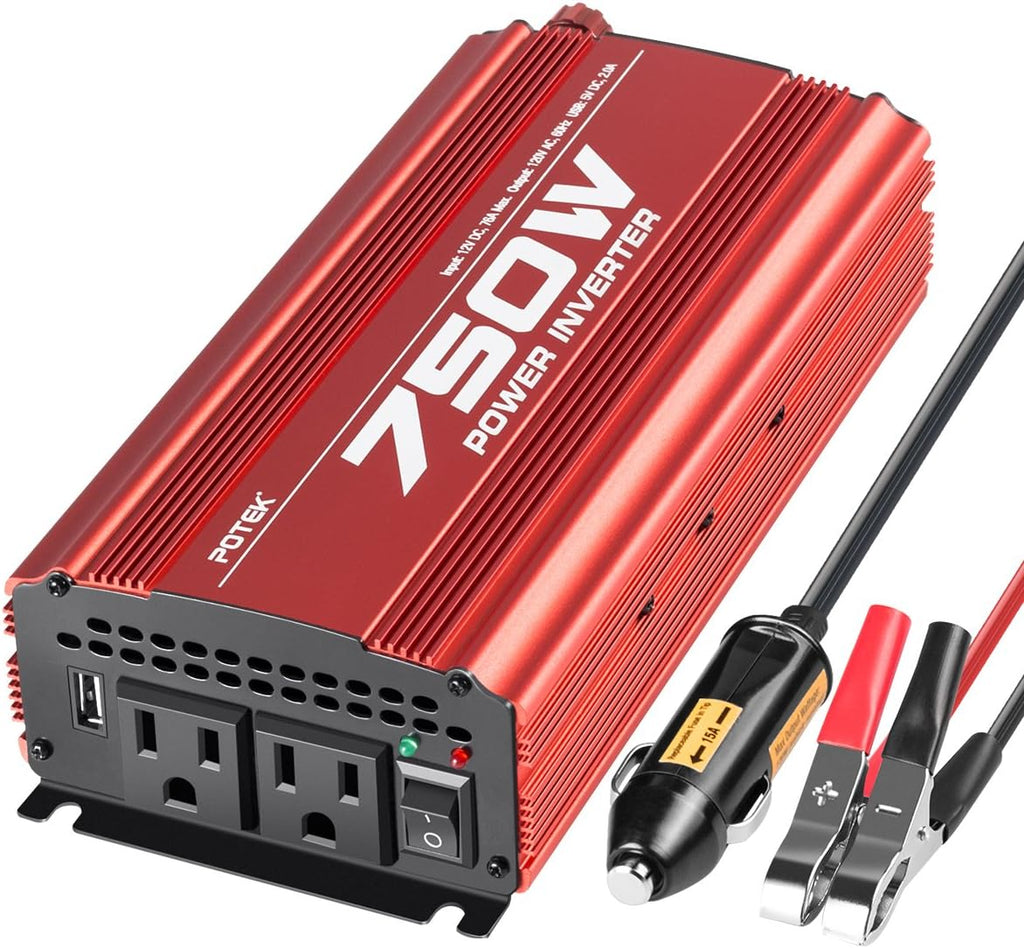 500W Car Power Inverter DC 12V to AC 110V M893897