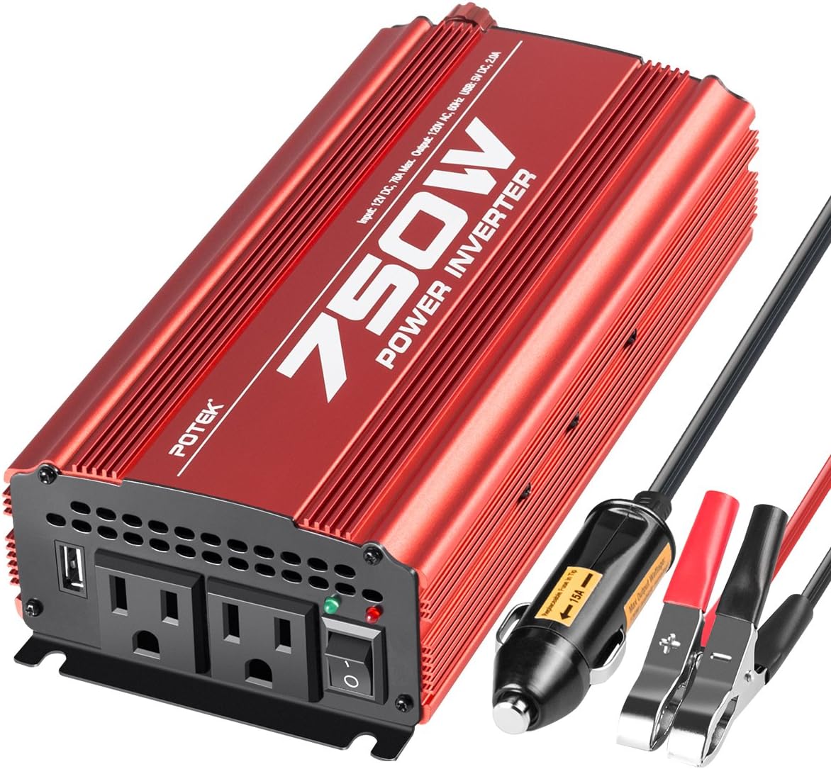 500W Car Power Inverter DC 12V to AC 110V M893897