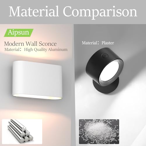 Black LED Wall Sconces 1 Pack Hardwired Up and Down Wall Mount Light Warm White 3000K with G9 Bulbs K171