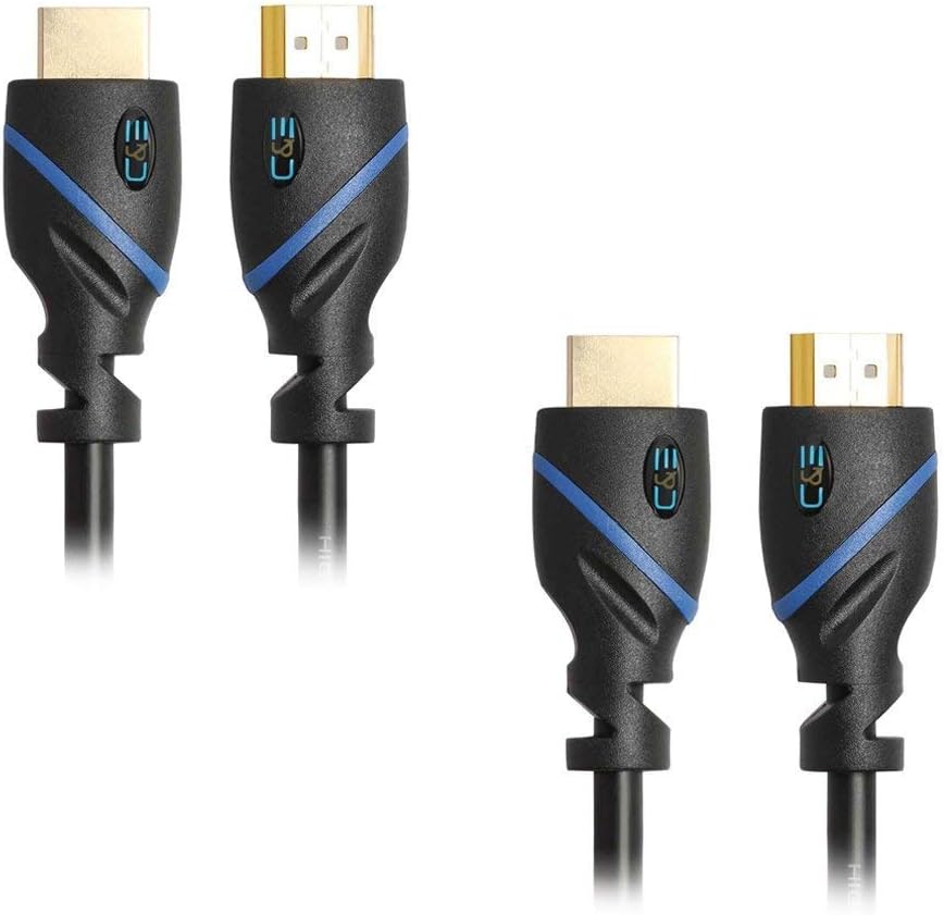 75 FT High Speed HDMI Cable Male to Male with Ethernet Black U819015