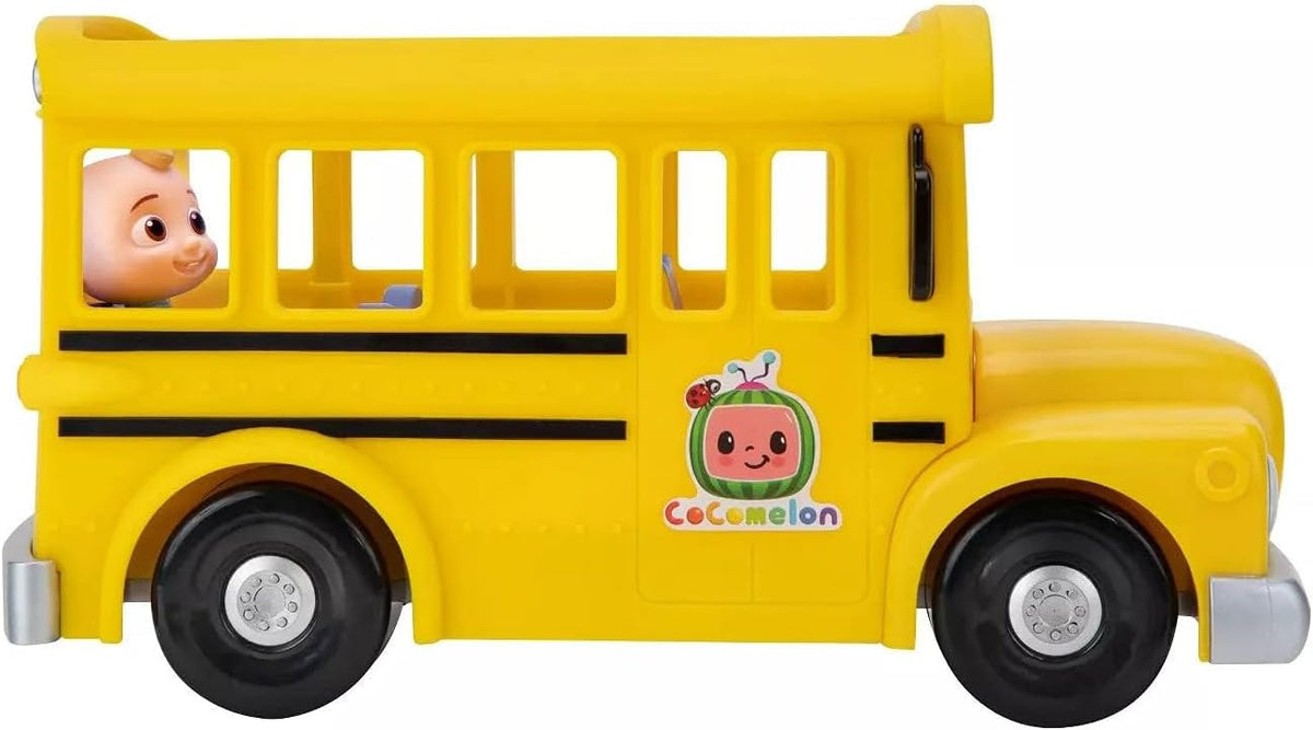 Musical Yellow School Bus with Removable JJ Figure L13603