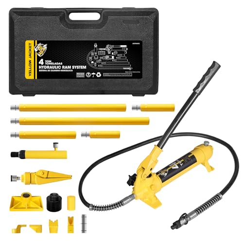 4 Ton Hydraulic Auto Body Jack Ram Kit with Blow Mold Case R65001