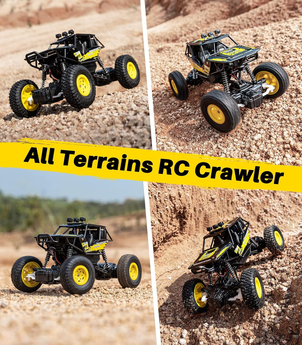 Remote Control 1:20 Scale 4WD Monster Truck RC Car M484