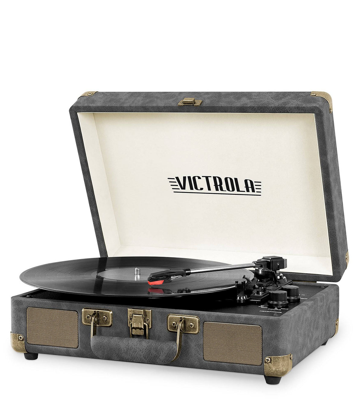 Portable Suitcase with Bluetooth Turntable V91490