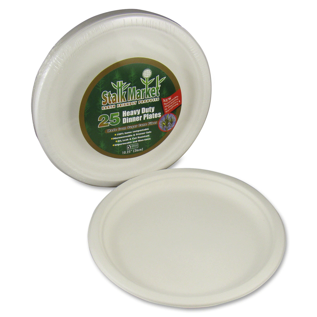 Sugarcane Fiber Disposable Plates S798669