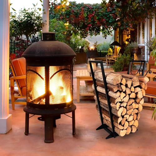 22 Inch Heavy Duty Firewood Log Rack W976893