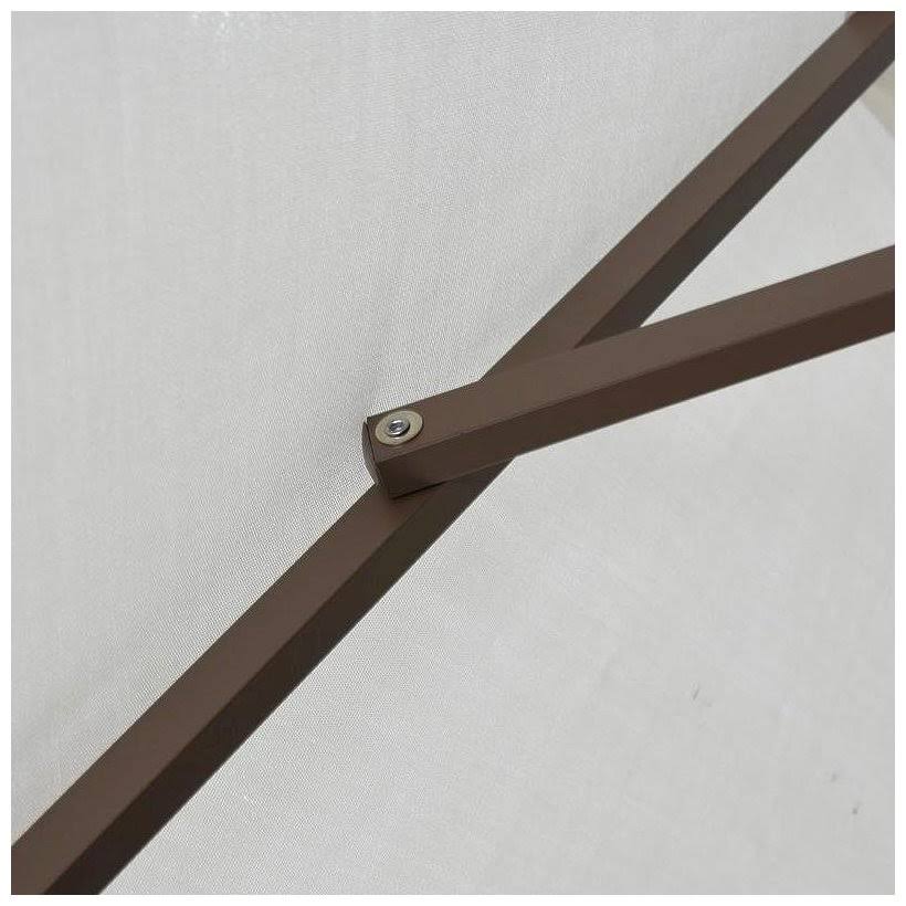9 ft. Aluminum Market Umbrella Push Tilt U651526