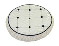 White Velour Lowrider Bike Spare Tire Cover Q860088