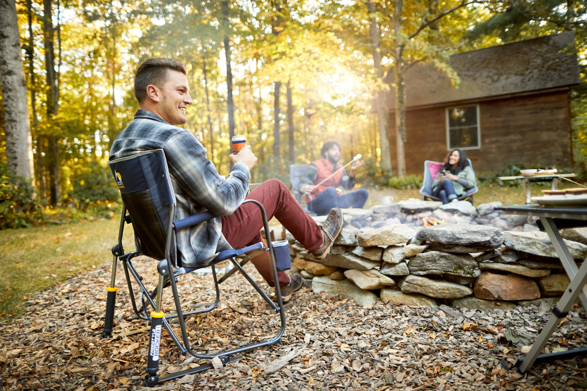 Foldable Rocking Camp Chair J97401
