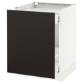 White Base Cabinet for Sorting with 1 Door, 24x24x30 U773