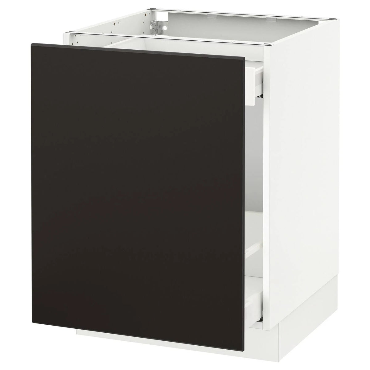 White Base Cabinet for Sorting with 1 Door, 24x24x30 U773