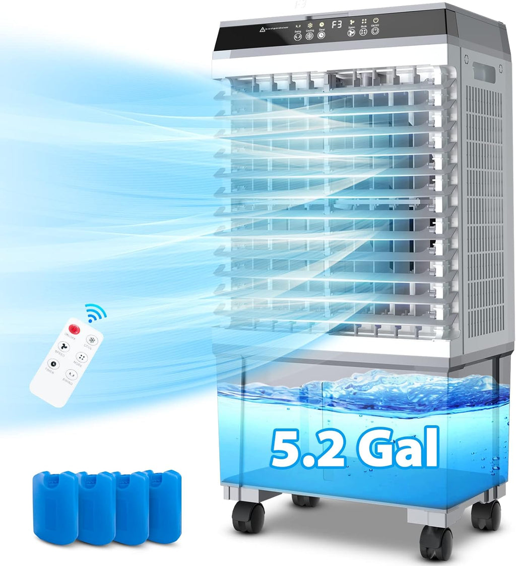 1800 CFM Evaporative Air Cooler with Remote Control H960647