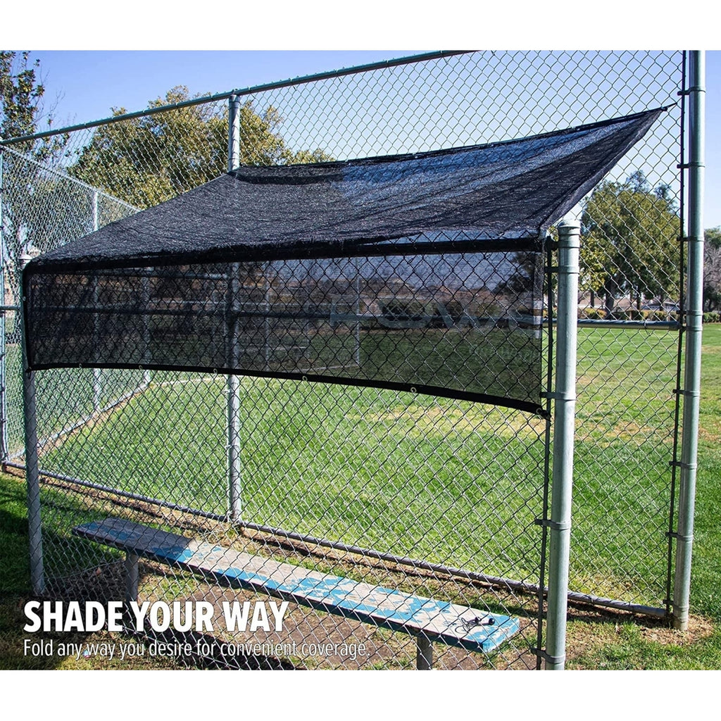 Fence Shade Net Cover with Bungee Ball Ties U809761