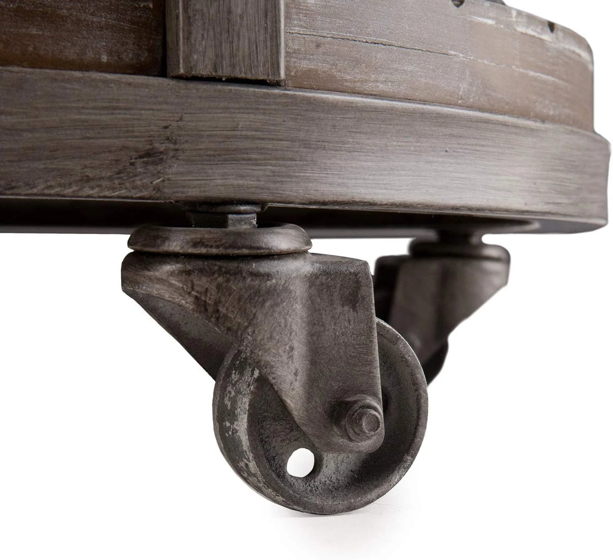 Round Industrial Coffee Table F215586