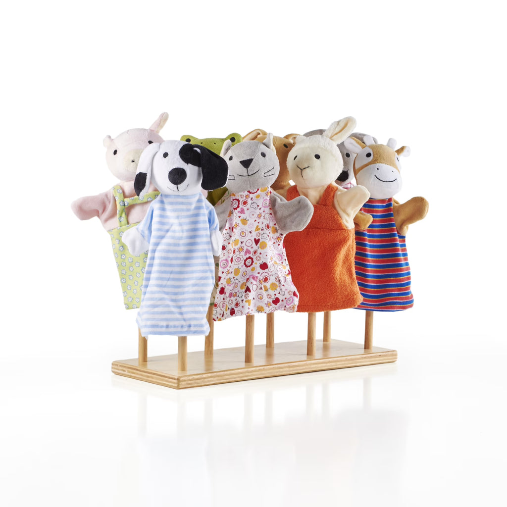 Wooden Puppet Stand G6094