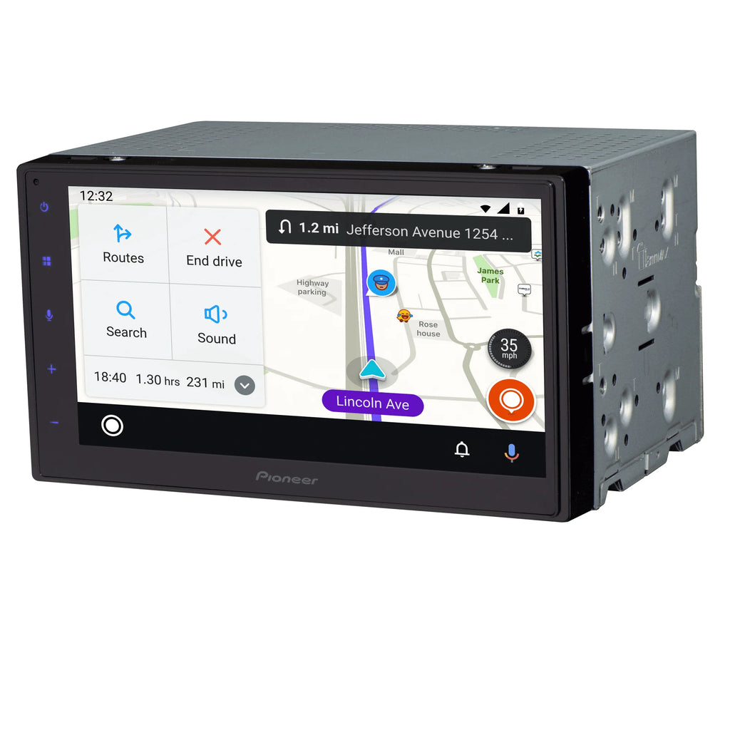 Double Din Digital Media Receiver with 6.8 Touchscreen and Bluetooth K30402
