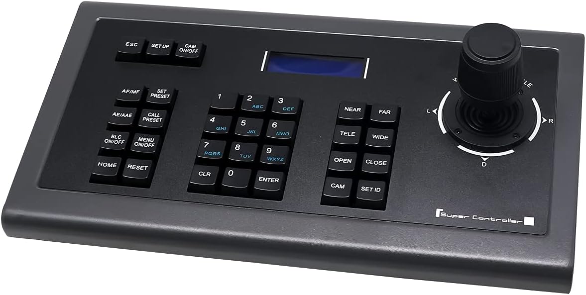PTZ Joystick Keyboard Controller with LCD Display B273392