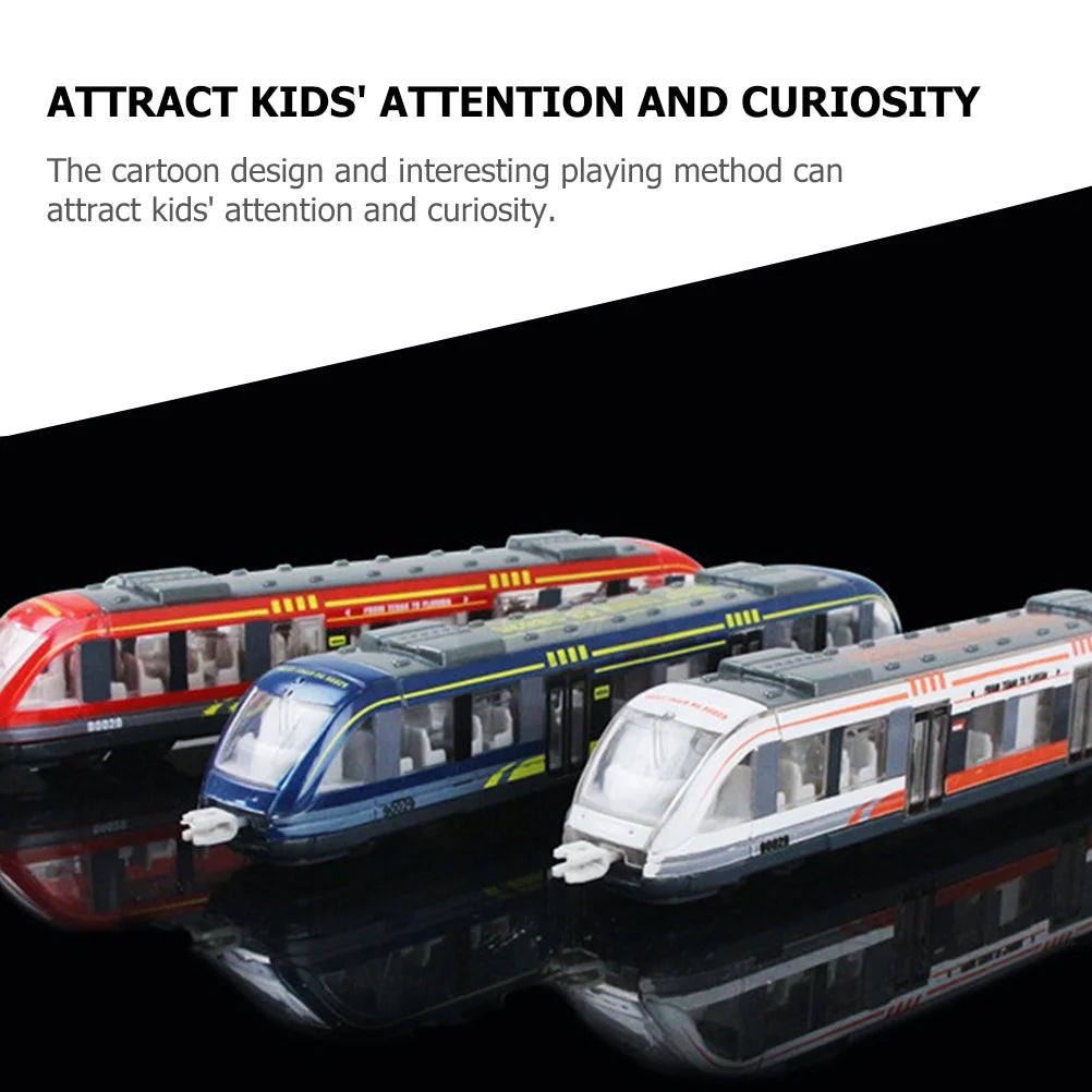 3pcs Simulation Electric Train Toy K408490