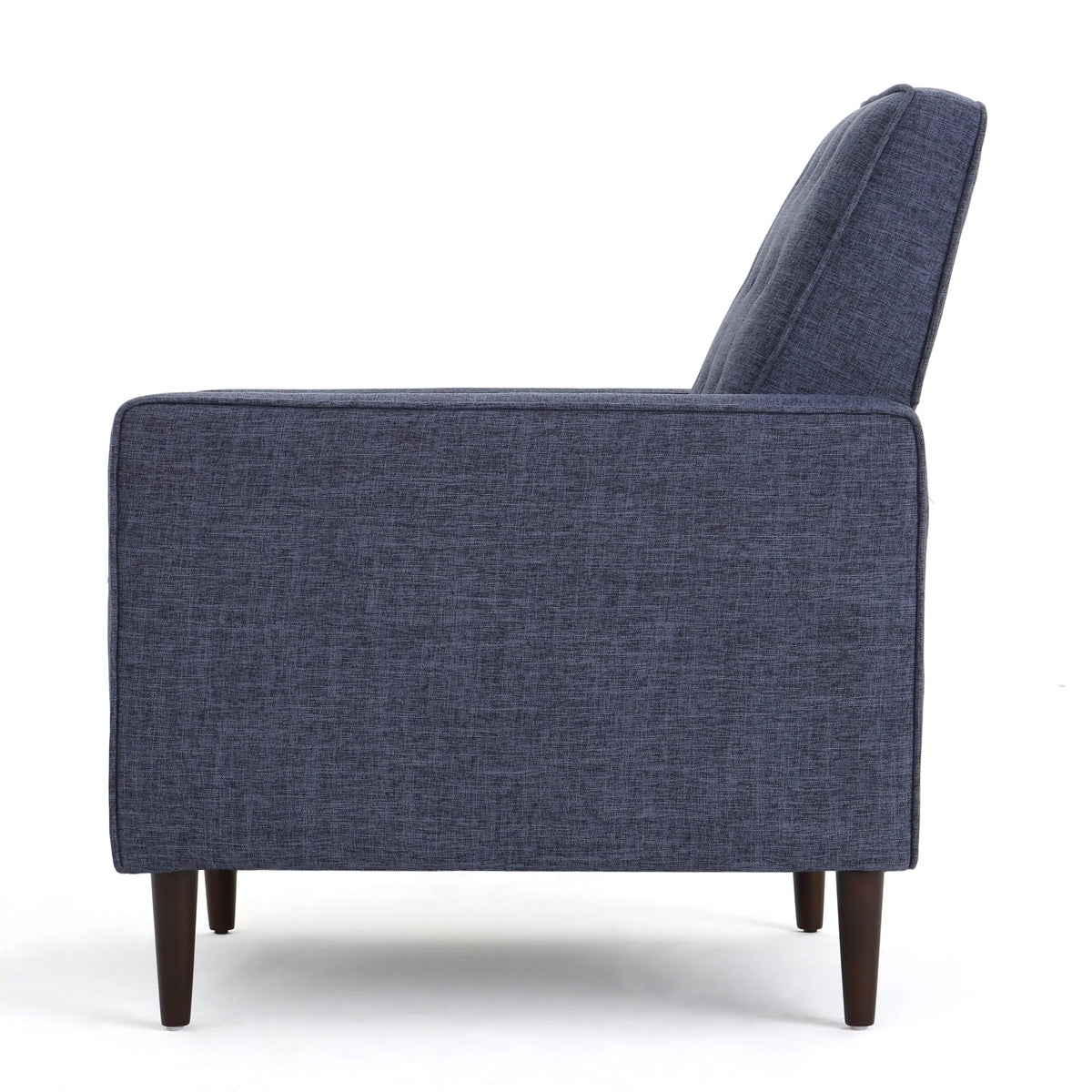 Dark Blue Tufted Recliners Set of 2 K73946
