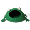 Green Wool Cat Cave Bed J787
