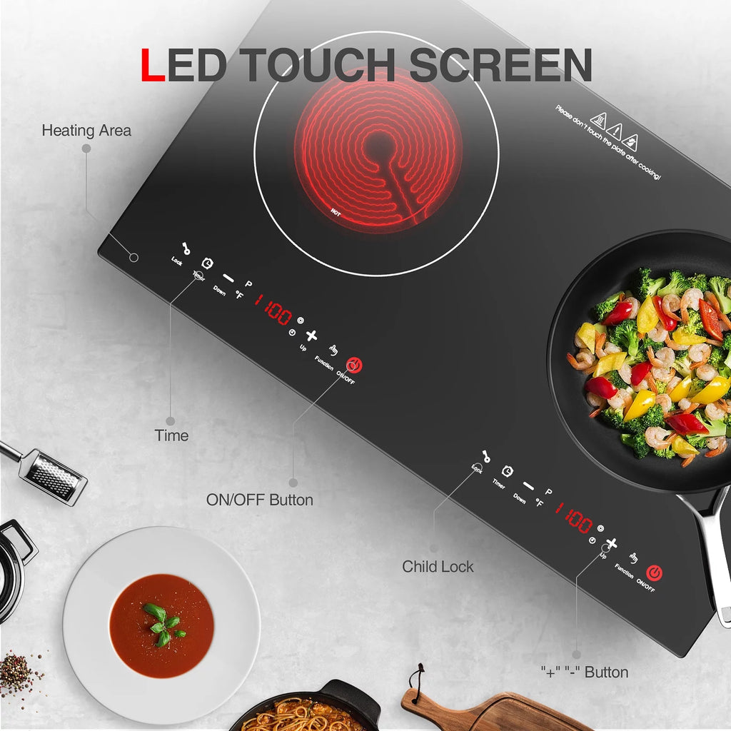 24 Inch 2400W Electric Ceramic Cooktop A7698