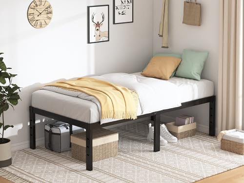 Full Size 18 in Heavy Duty Metal Platform Bed Frame R842