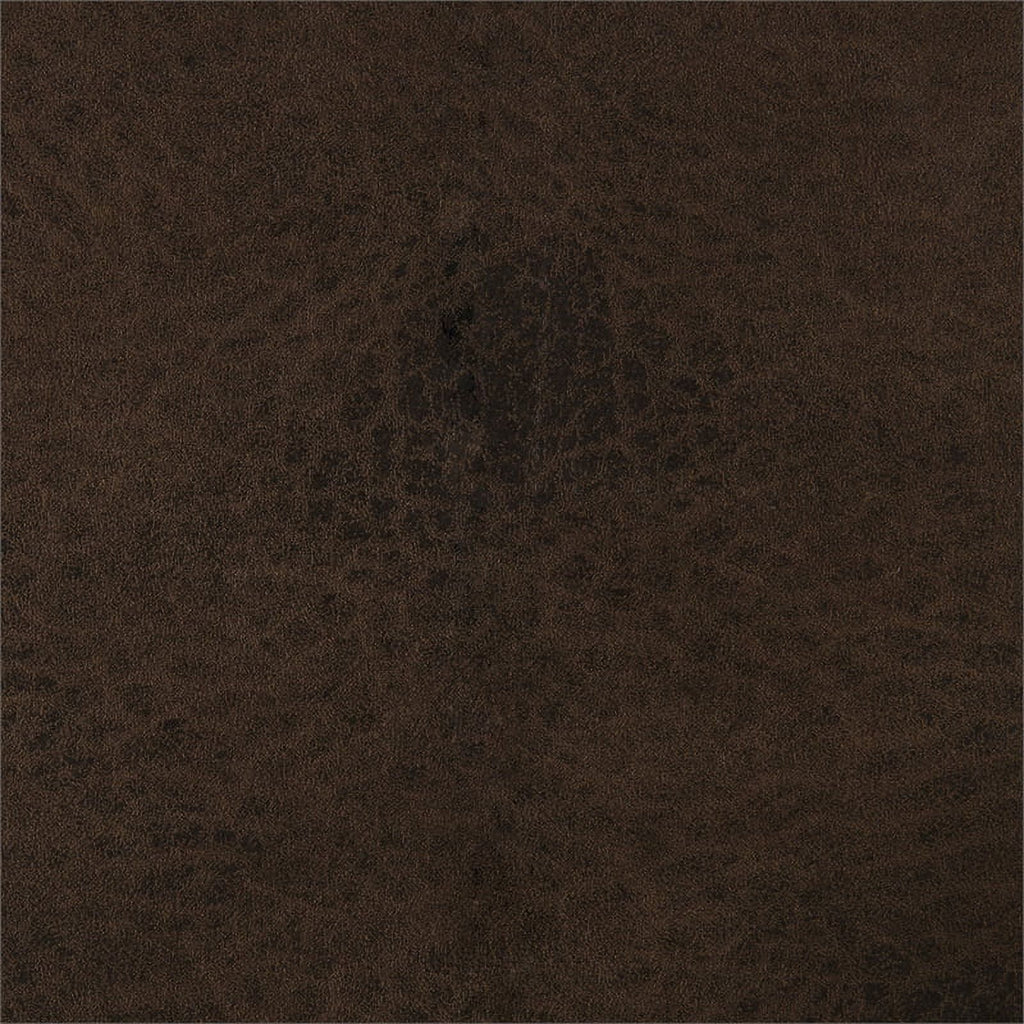 Brown Microfiber Double Reclining Sofa B552