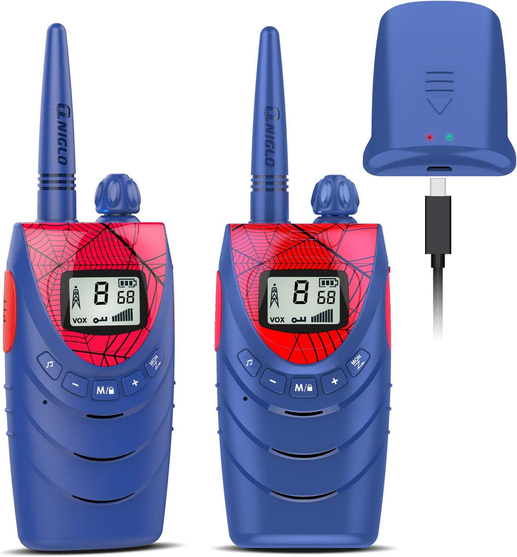 4 Pack Rechargeable Walkie Talkies, 22 Channels FRS 2 Way Radios S251378