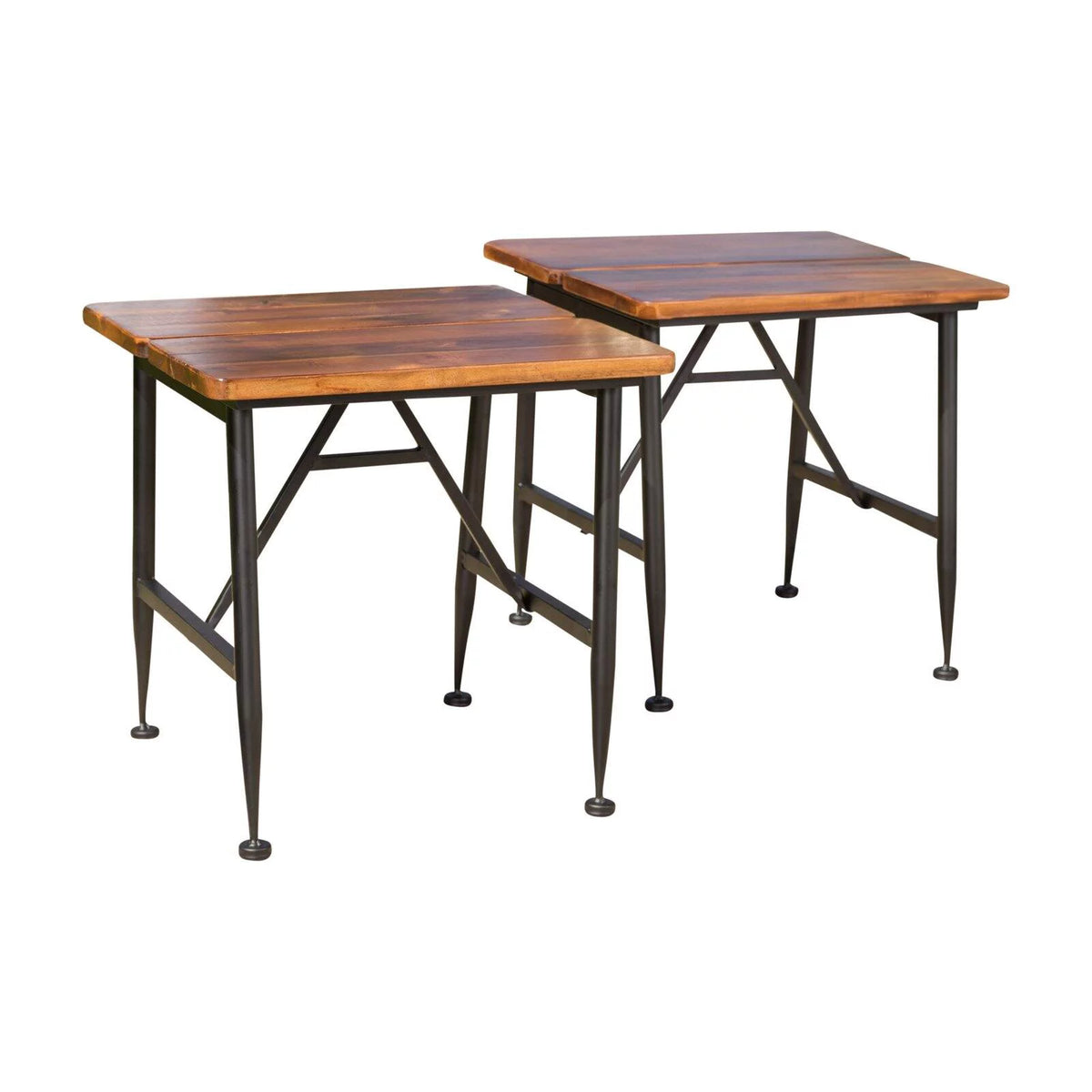 Acacia Wood Patio Side Tables I39595