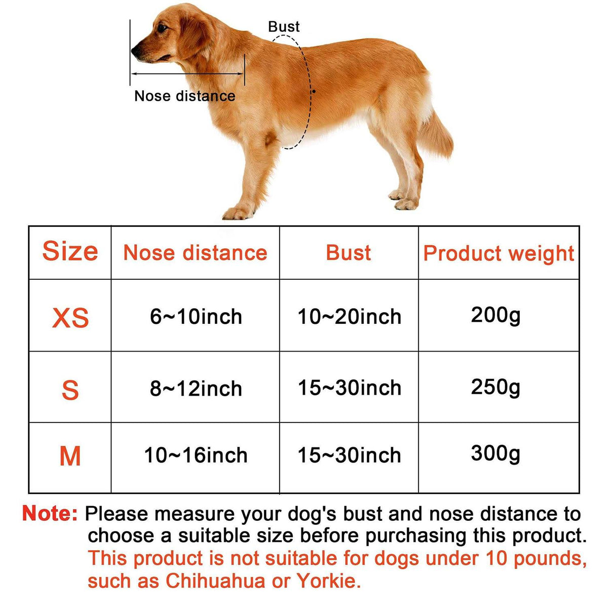Blind Dog Harness Guiding Device U7792