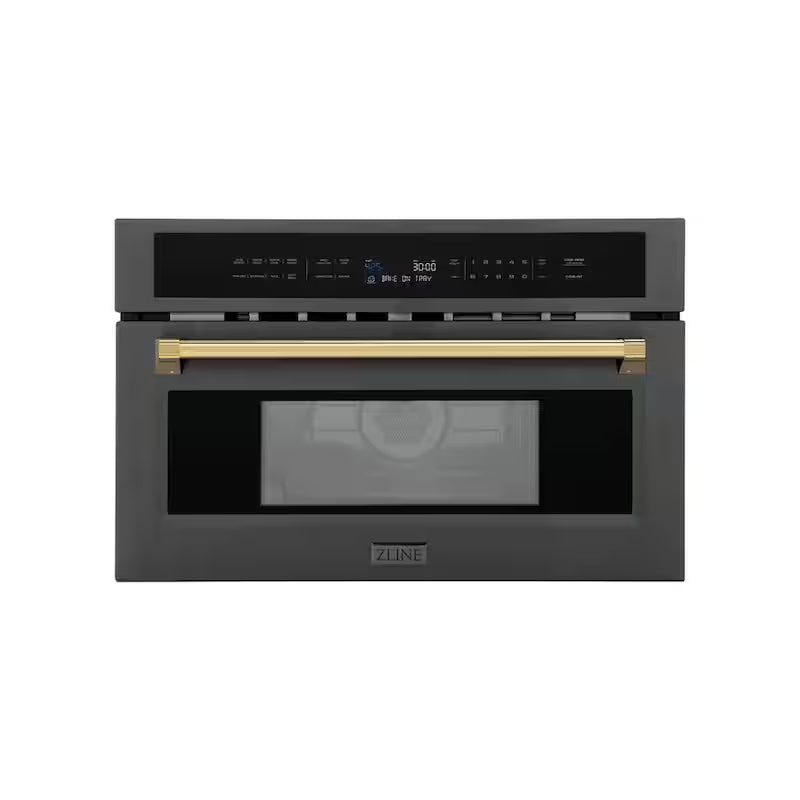 30 in. Built-In Microwave Oven in Black Stainless Steel P696527