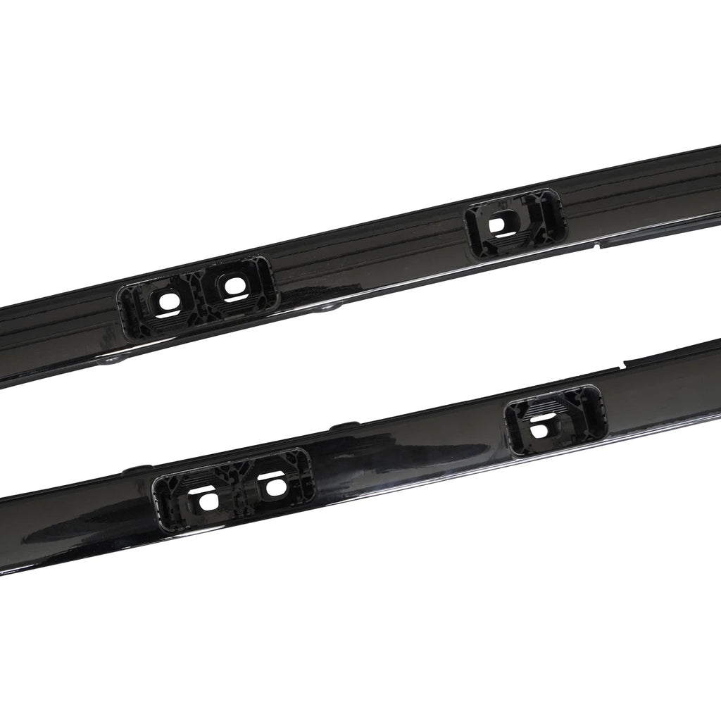 2PCS Car Top Roof Rack Rail Cross Bar Luggage Cargo Carrier Aluminum Black X7167