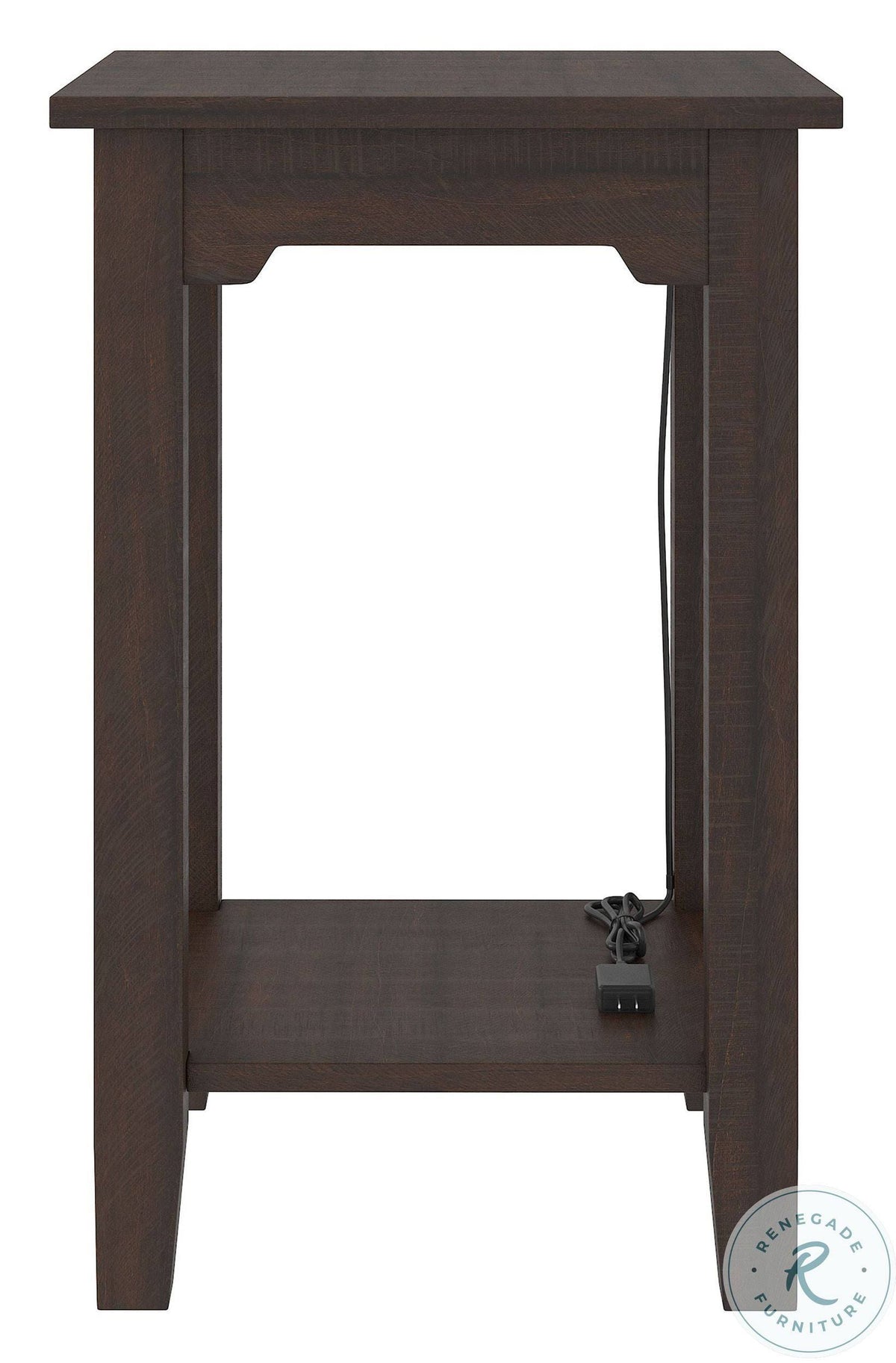 Warm Brown End Table O146226