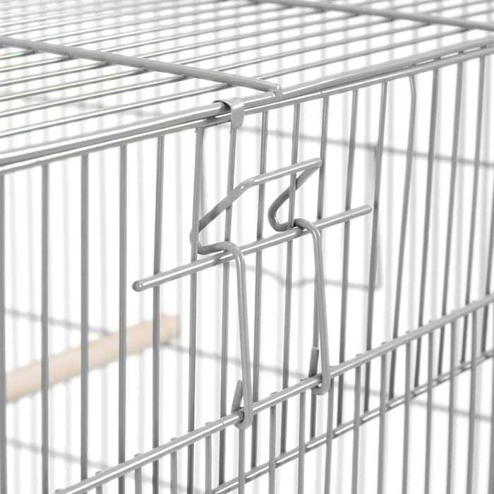 47 Bird Cage with Slide-Out Tray and Rolling Stand Z697095